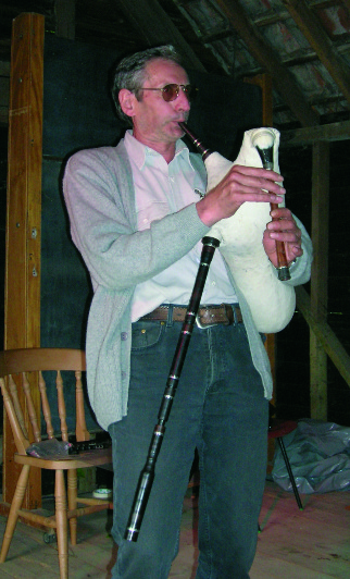 Petko Stefanov playing at the short lived venue at Bromham Mill